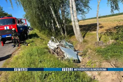 Пьяный водитель устроил аварию с тремя пострадавшими в Хотимском районе