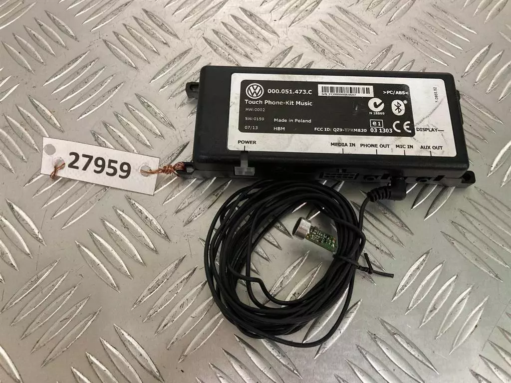 Блок Bluetooth к Volkswagen Passat 2010
