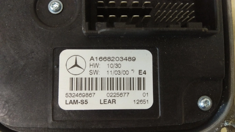 Блок розжига LED к Mercedes-Benz GLE 2018