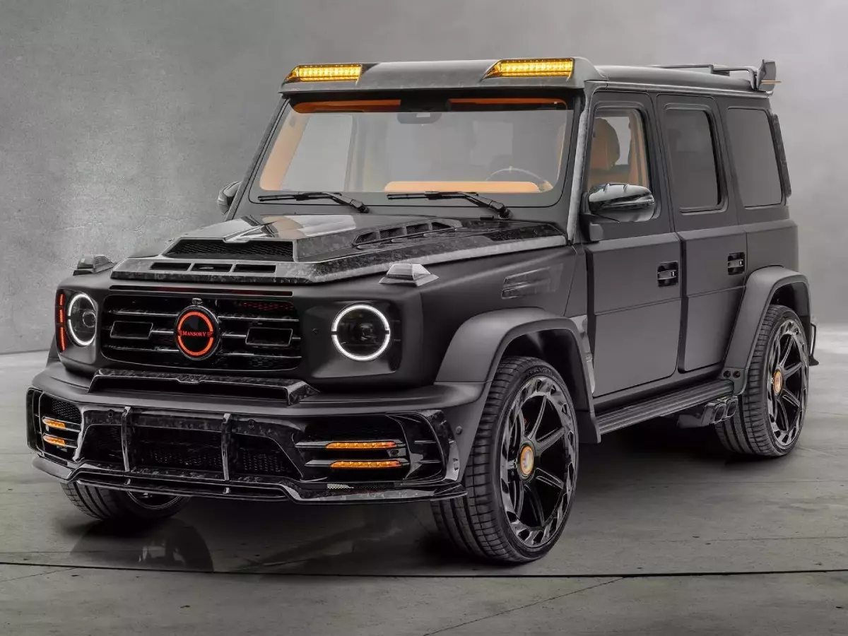 Тюнинг Mercedes-Benz G-Class: оранжевый салон и увеличенная мощность