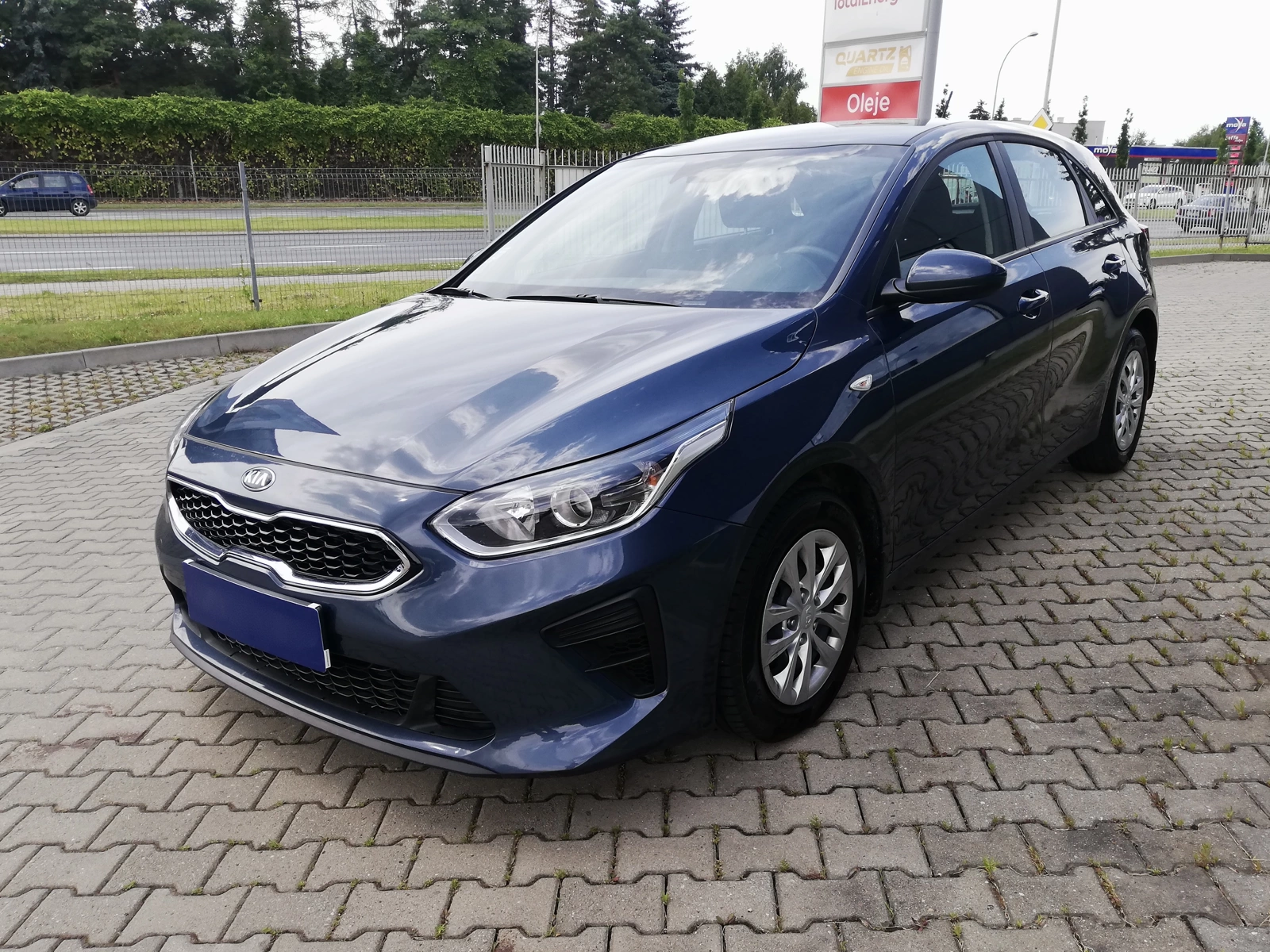 Kia Ceed 2019 хэтчбек синий