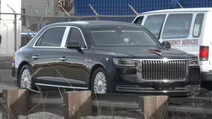 В США заметили новый бронированный лимузин Hongqi N701 главы КНР Си Цзиньпиня