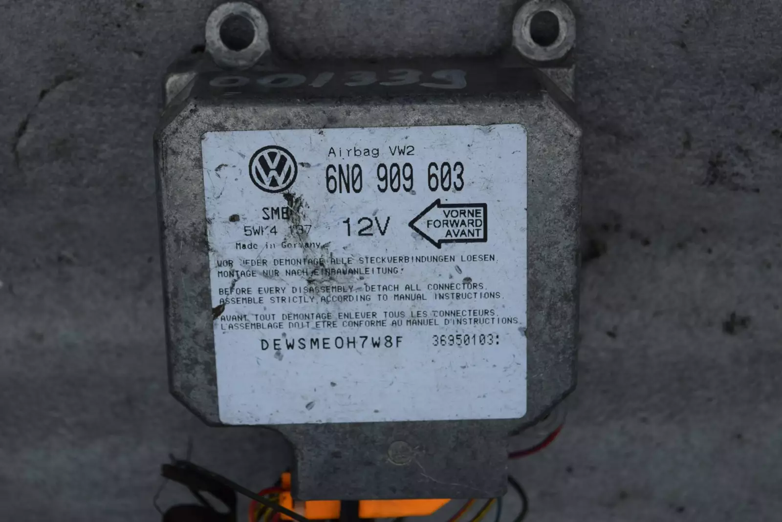 Блок AirBag к Volkswagen Sharan 1996
