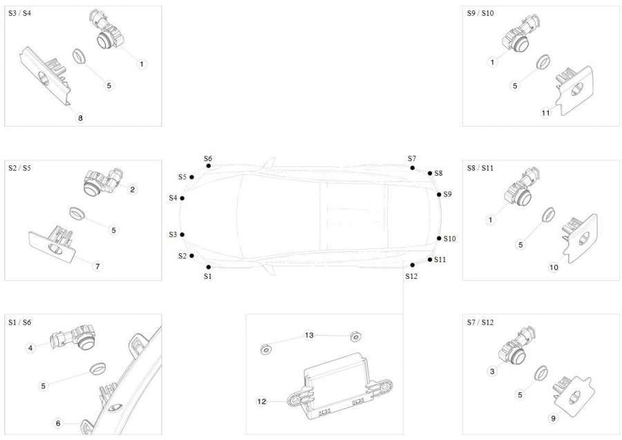 Проводка к Tesla Model S 2020