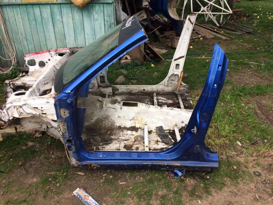 Боковина кузова левая к Subaru Impreza WRX STi 2003