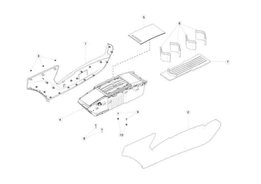 Накладка декоративная  к Tesla Model S 2020