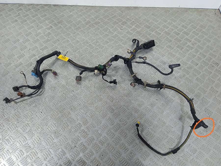 Проводка двигателя к Opel Astra 2001