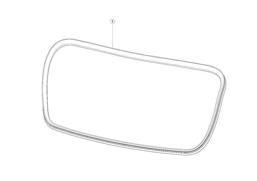 Уплотнитель багажника к Tesla Model 3 2020