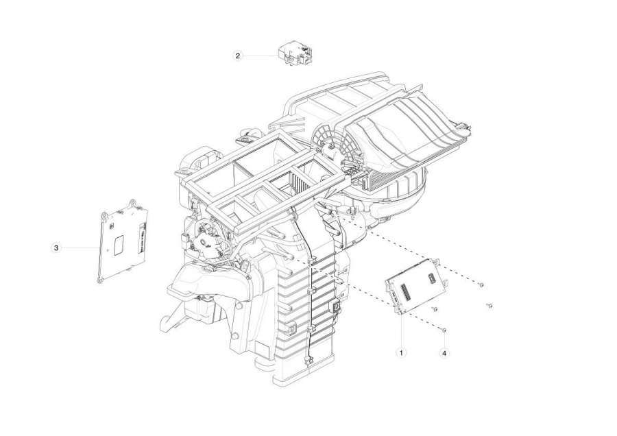 Вентилятор охлаждения батареи к Tesla Model X 2020