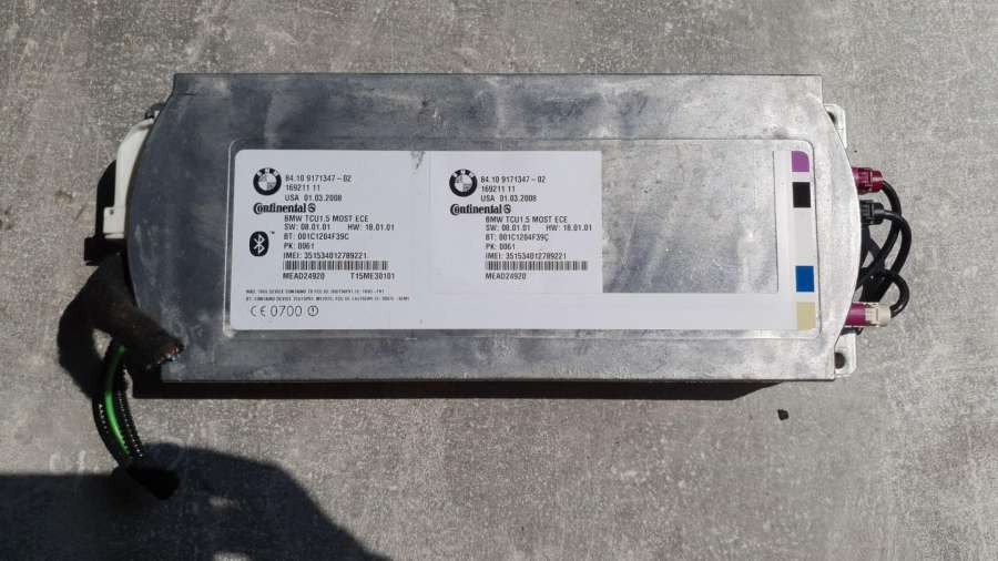 Блок Bluetooth к BMW 7 series 2008