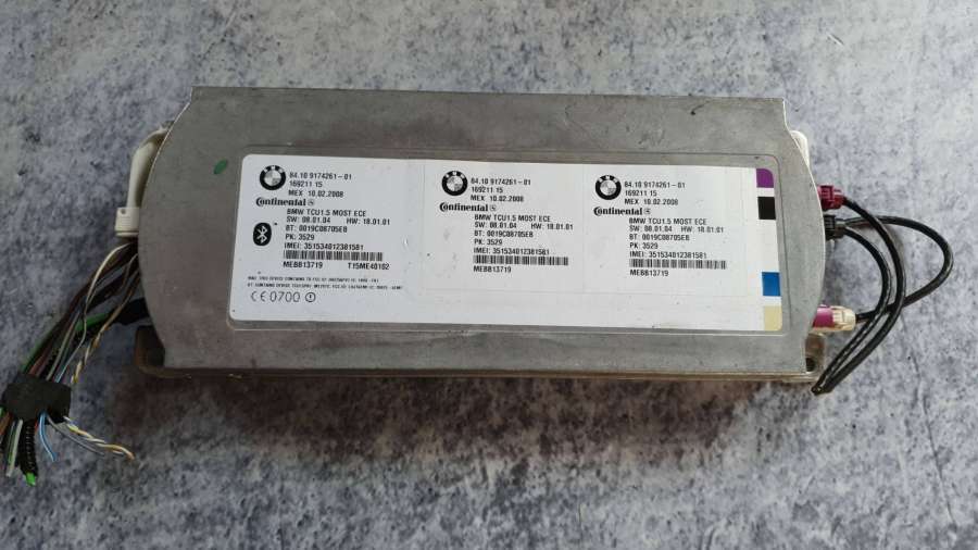 Блок Bluetooth к BMW 5 2008