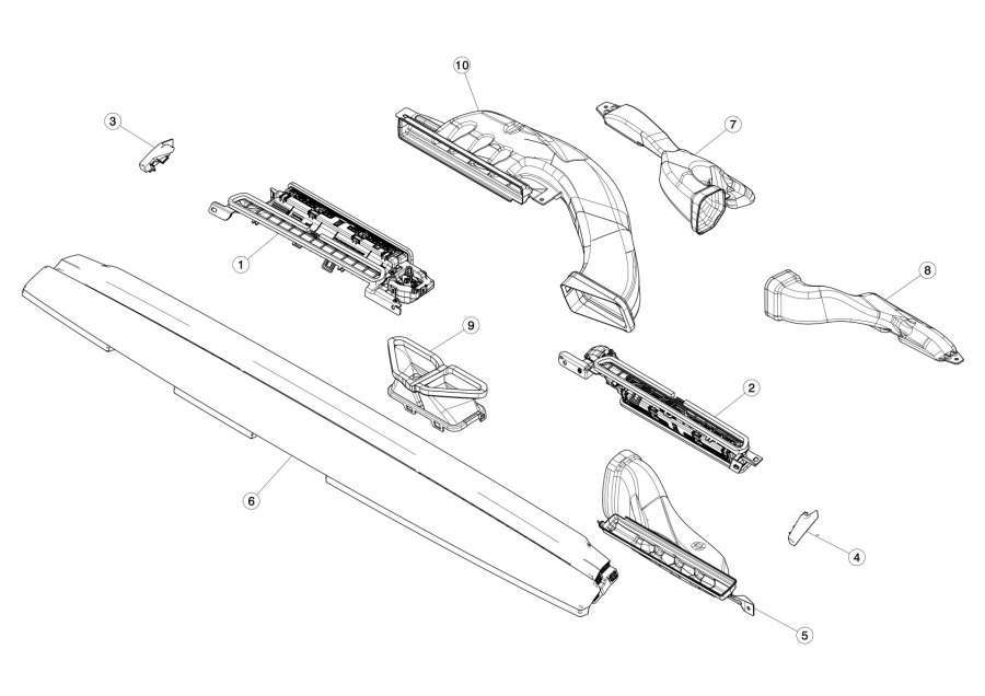 Воздуховод к Tesla Model 3 2020