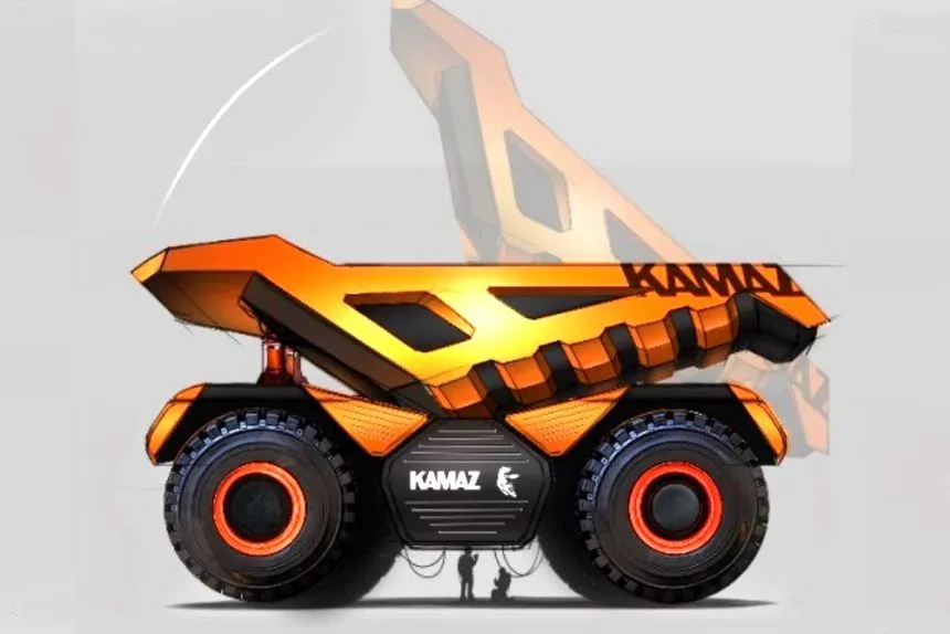 КАМАЗ создает беспилотный самосвал-челнок грузоподъемностью 220 тонн