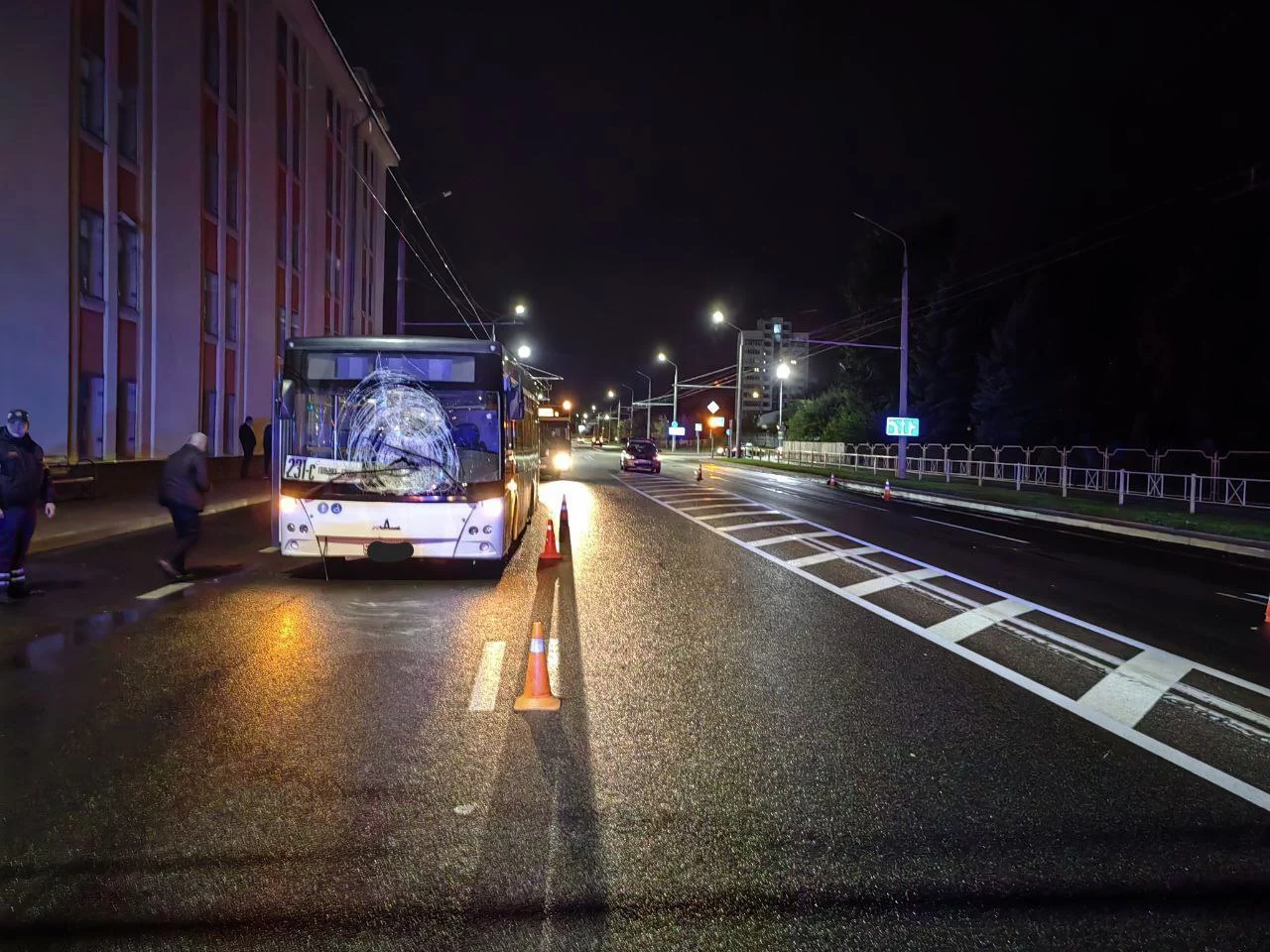 В Гродно осудили водителя автобуса за смертельный наезд на пешехода
