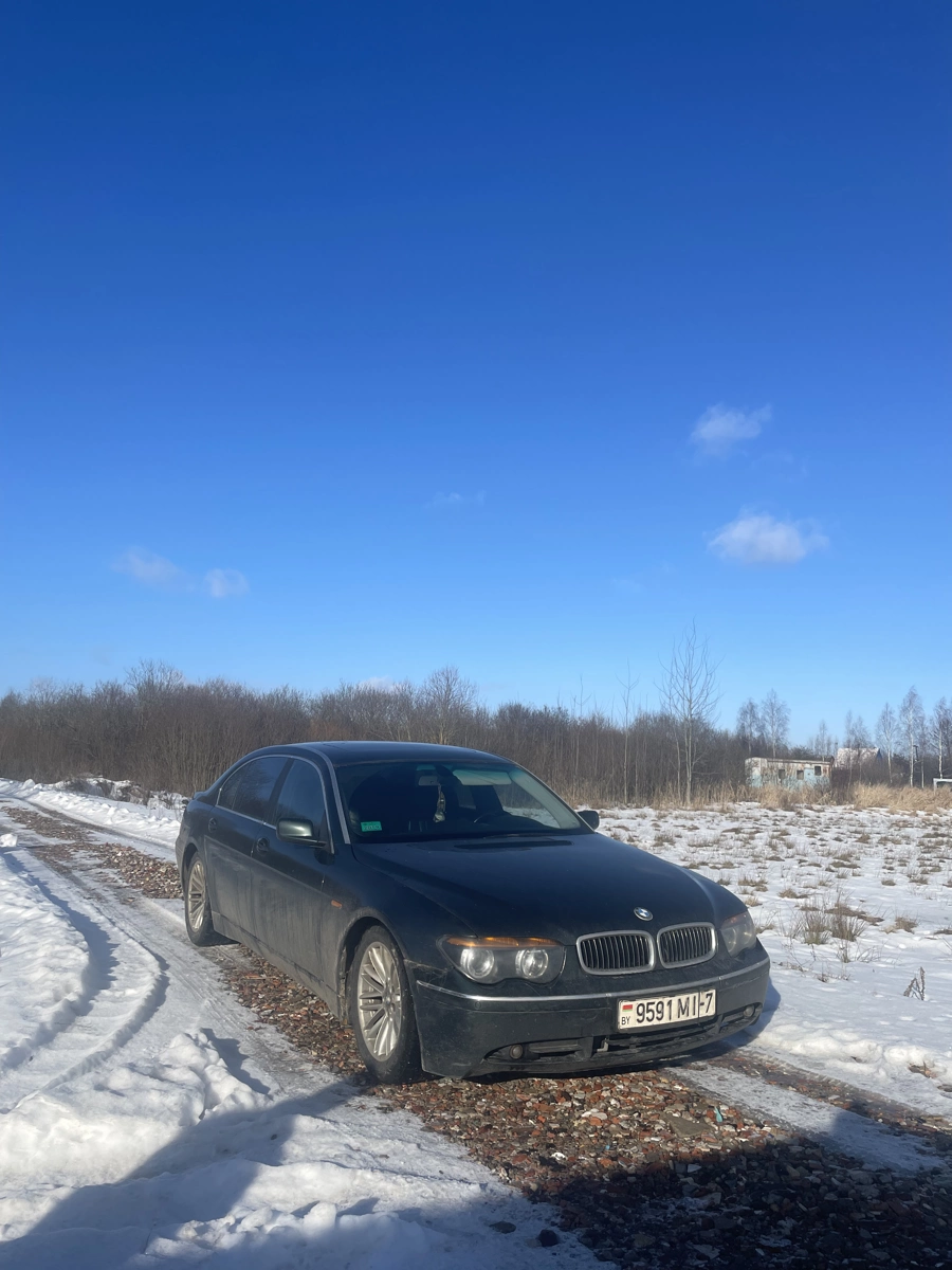BMW 7 series IV (E65/E66), 2002