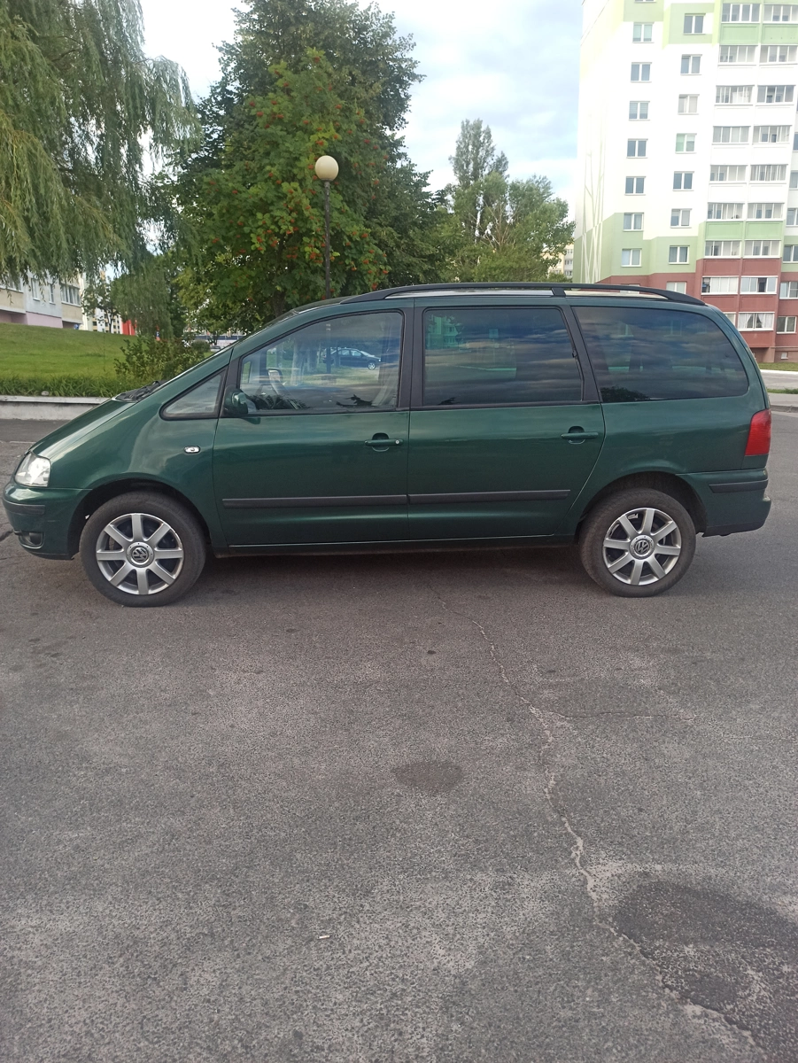 Volkswagen Sharan I Рестайлинг, 2001