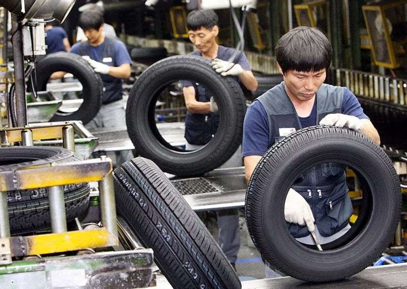 Китай производит 987 млн шин в год, обеспечивая полмира