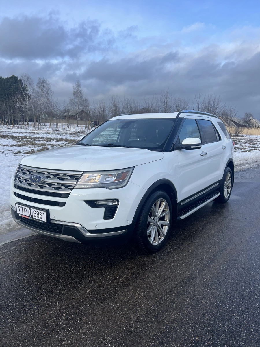 Ford Explorer V Рестайлинг 2, 2018