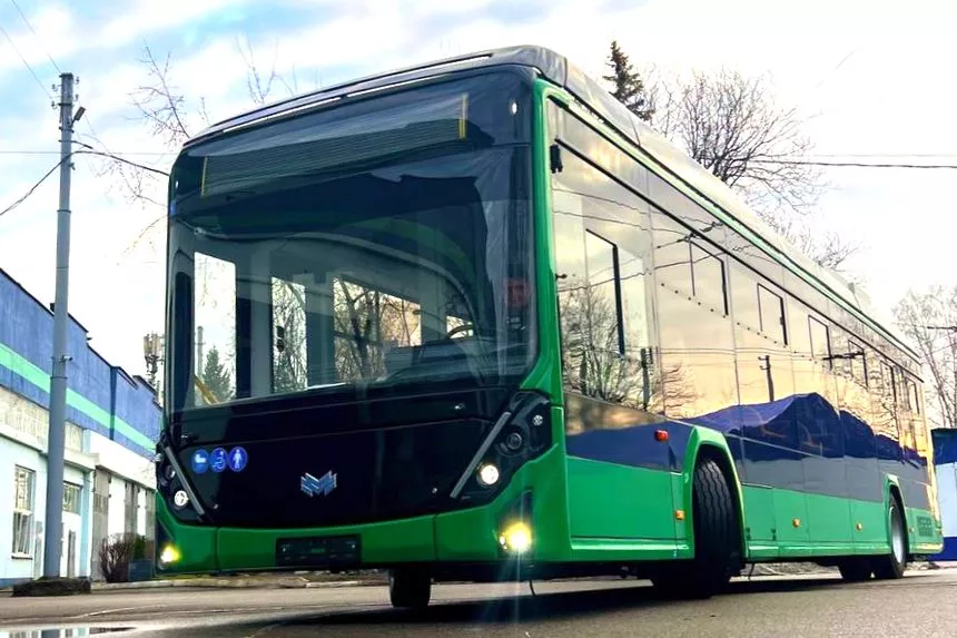Электробусы для Шклова уже проходят обкатку в Минске