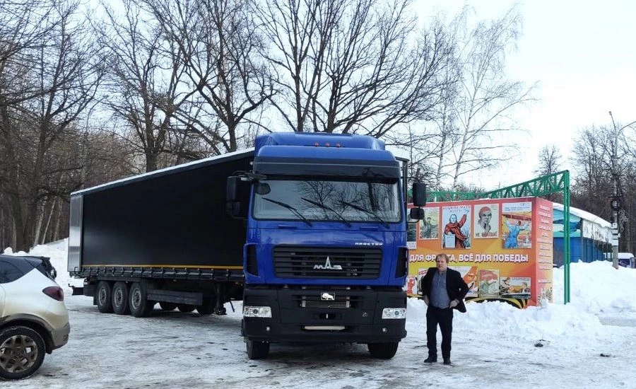 В Ульяновске начали производить прицепы для грузовых МАЗов
