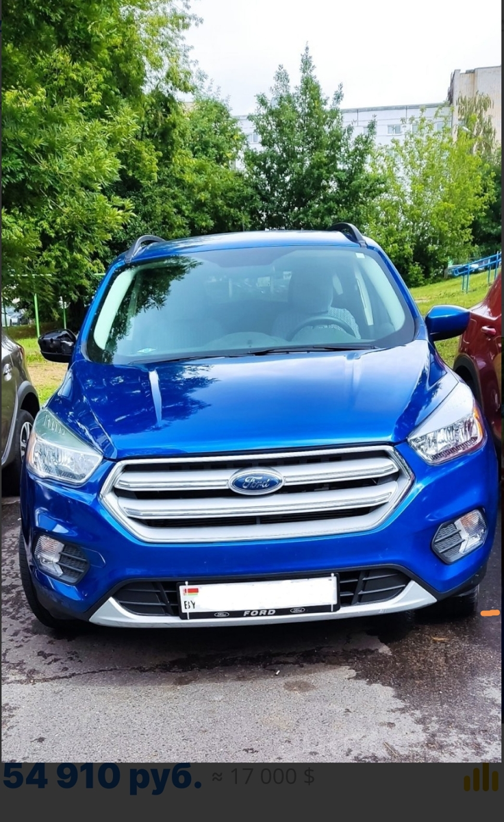 Ford Escape III Рестайлинг, 2018