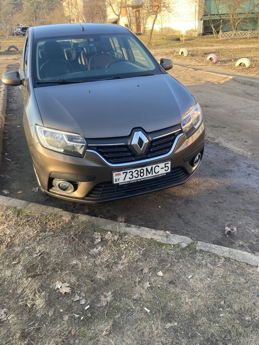 Renault Logan II Рестайлинг, 2018