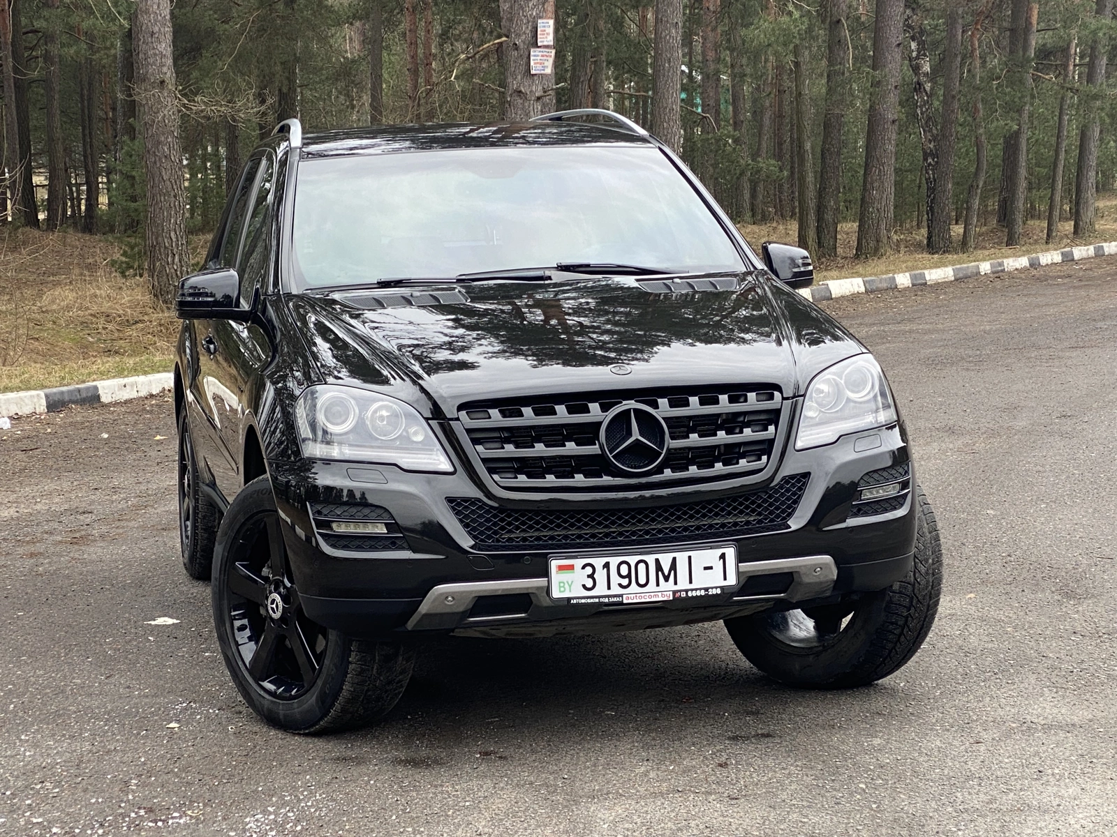 Mercedes-Benz M-klasse II (W164) Рестайлинг, 2010
