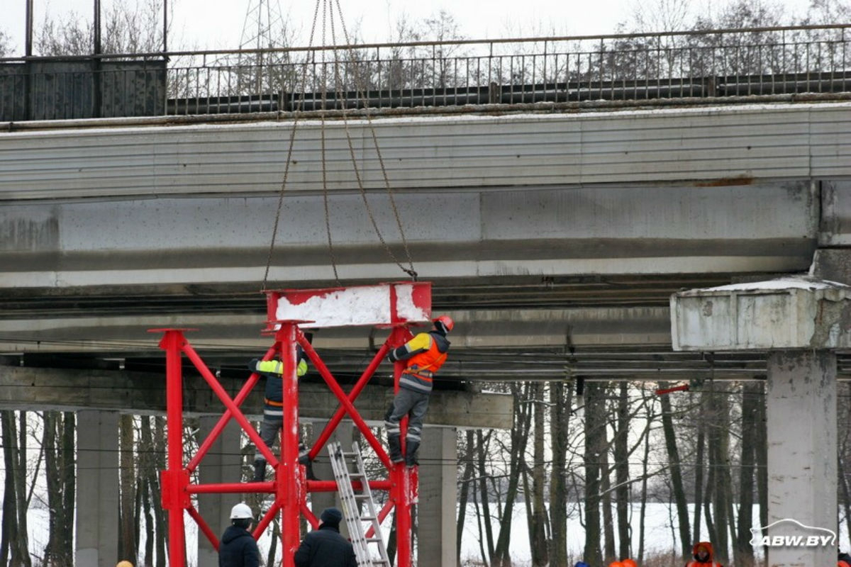 В Минске начали капремонт еще одного путепровода – движение закрывают на полгода