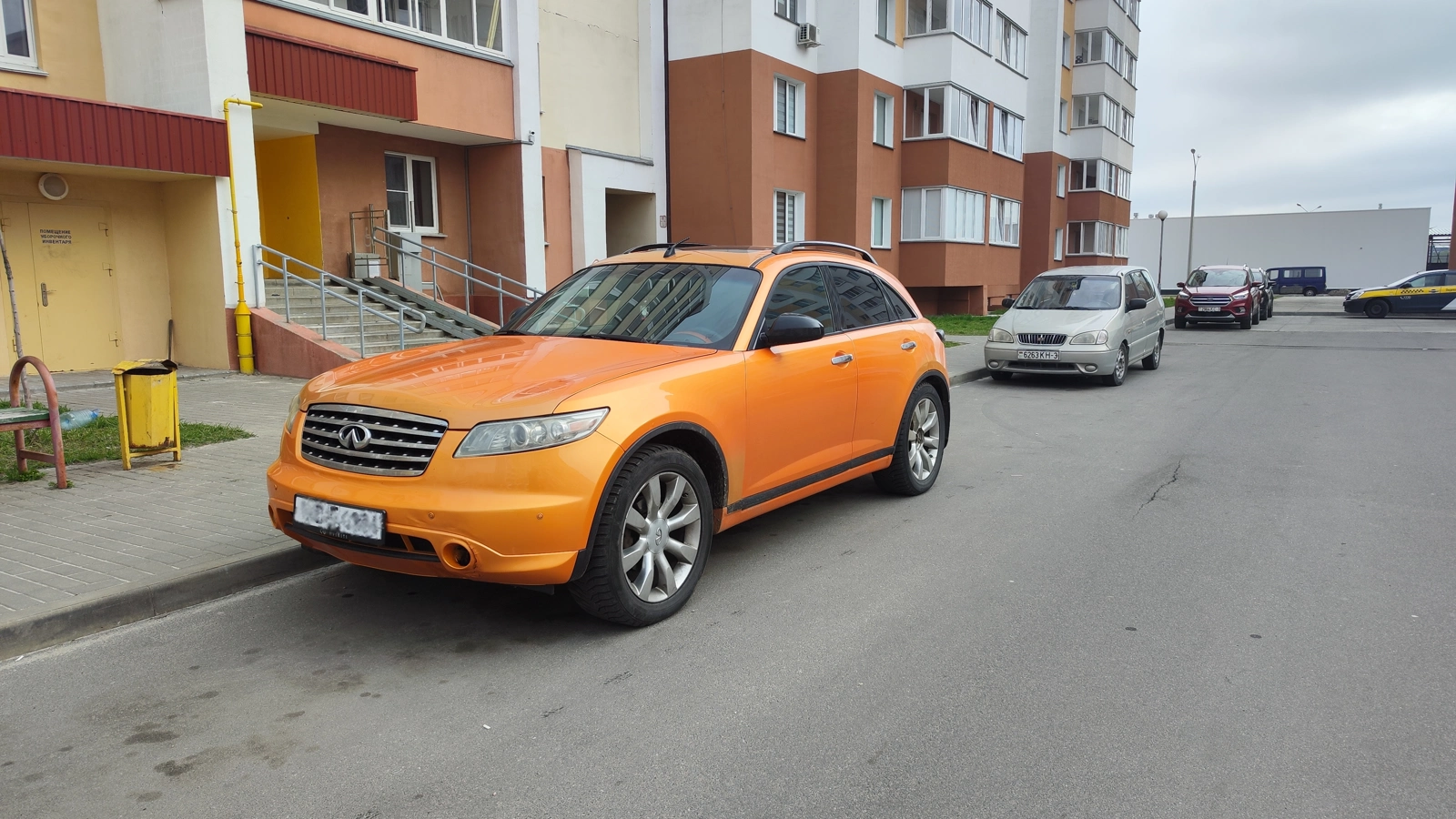 Infiniti FX I (S50) Рестайлинг, 2006