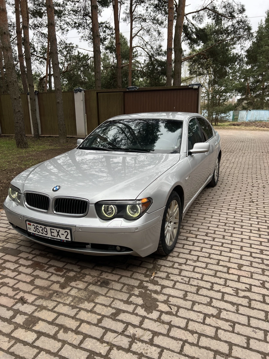 BMW 7 series IV (E65/E66), 2002