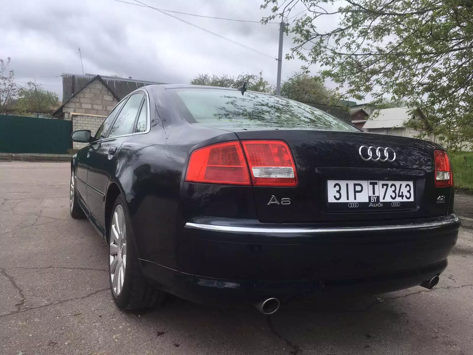 Audi A8 II (D3) Рестайлинг, 2007