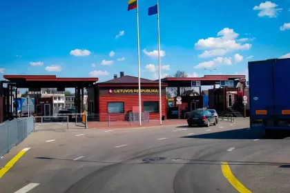 Литва убирает фуры от границы в «Шальчининкае»
