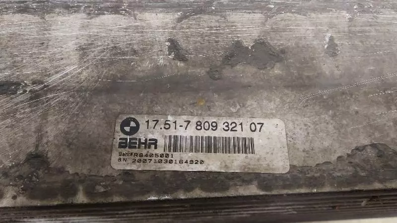 Интеркулер к BMW X5 2008