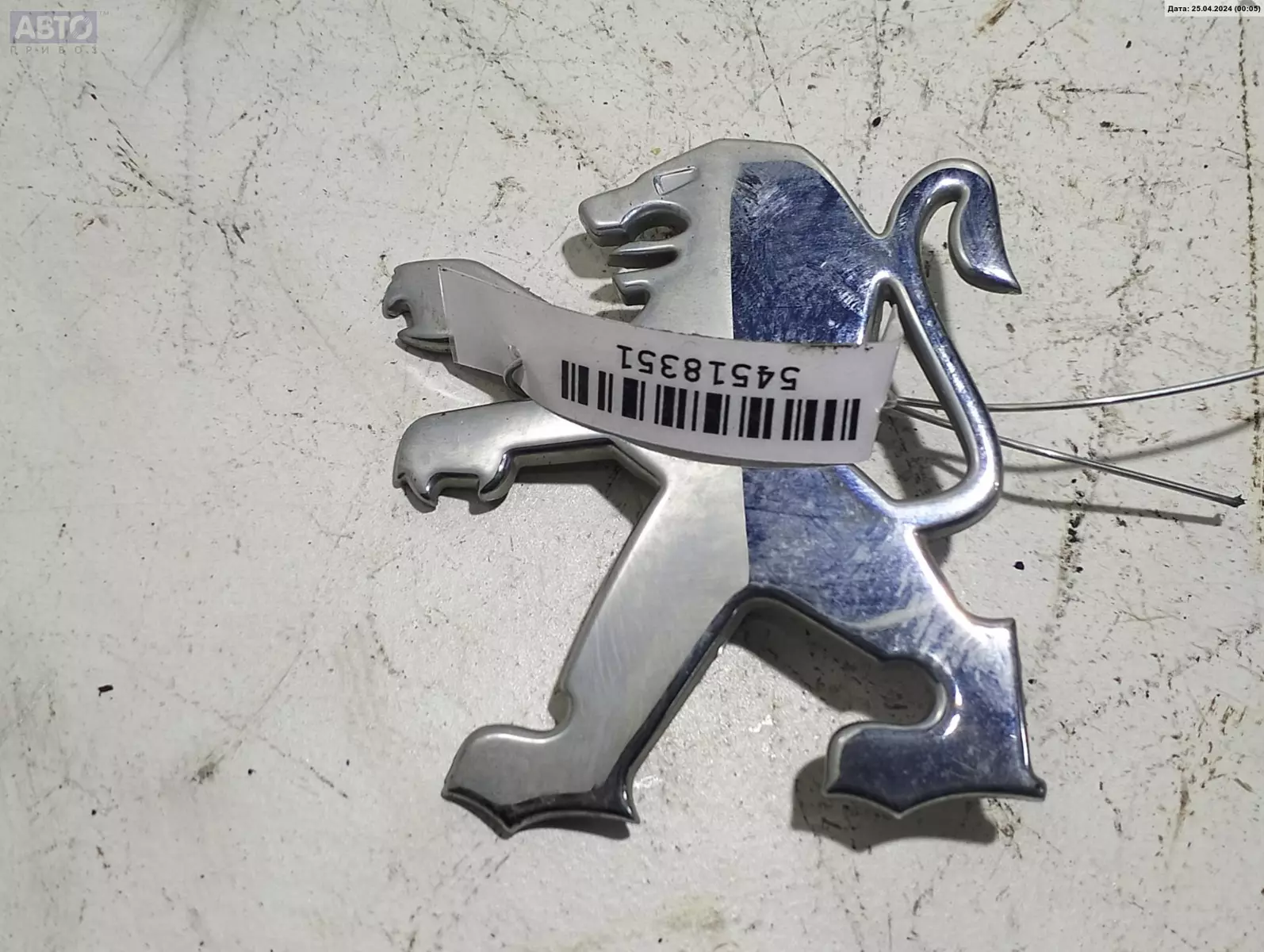 Эмблема к Peugeot Partner 2007