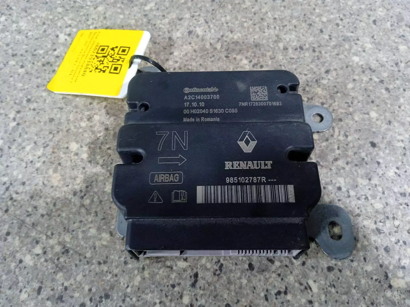 Блок AirBag к Dacia Sandero 2018