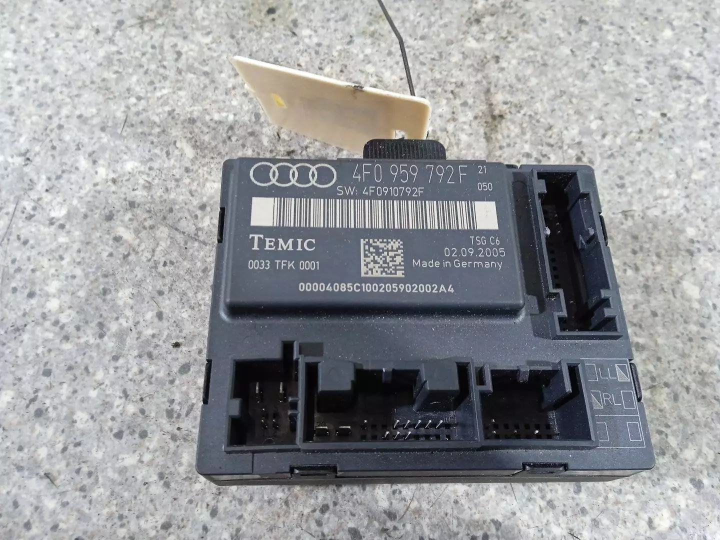 Блок комфорта к Audi A6 2010