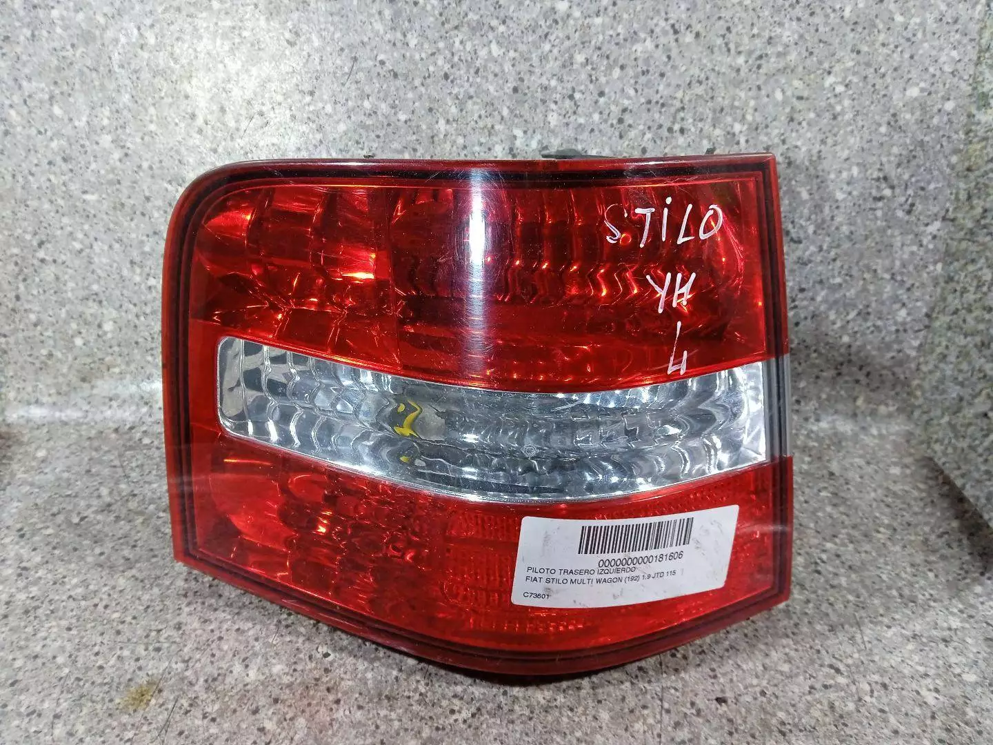 Фонарь задний левый к Fiat Stilo 2003
