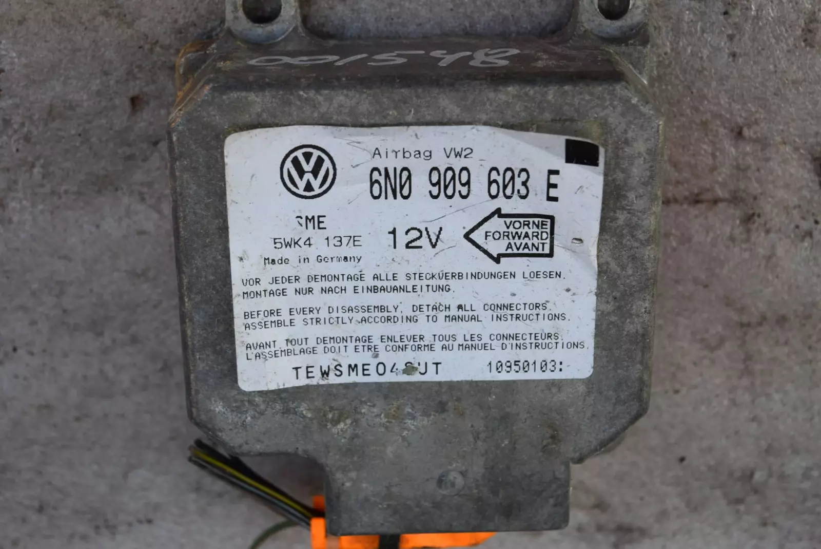 Блок AirBag к Volkswagen Golf 1995