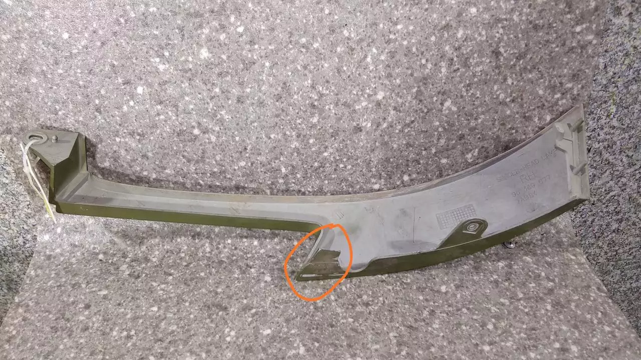 Ус под фару правый к Daewoo Tacuma 2002