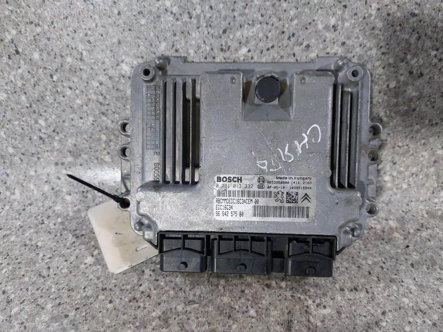 Блок управления двигателем к Citroen C4 2009