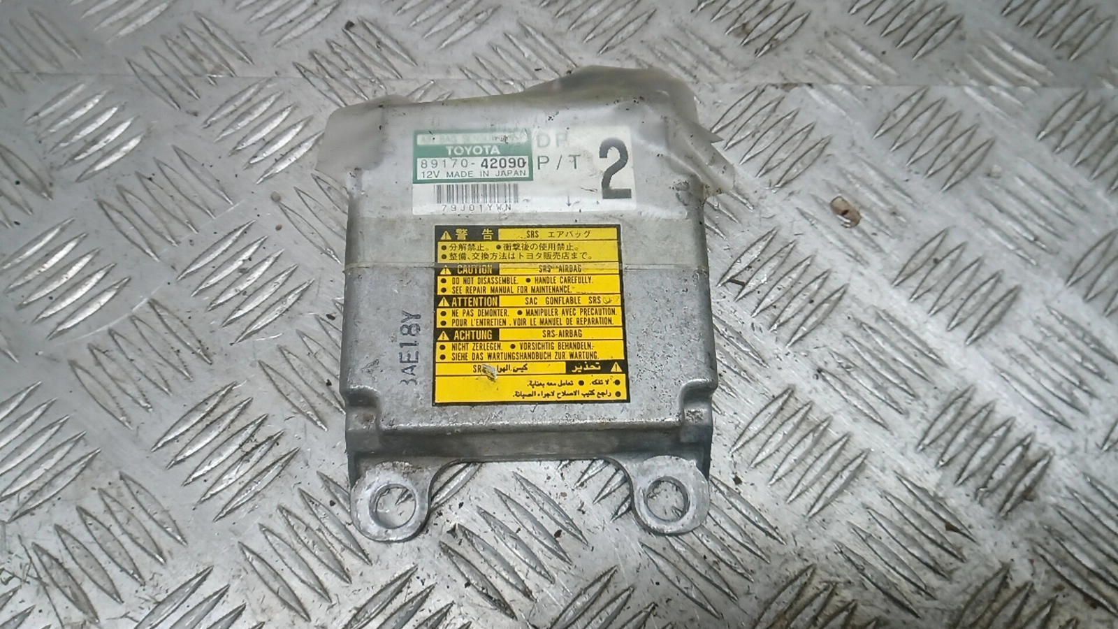 Система безопасности SRS к Toyota RAV 4 2001