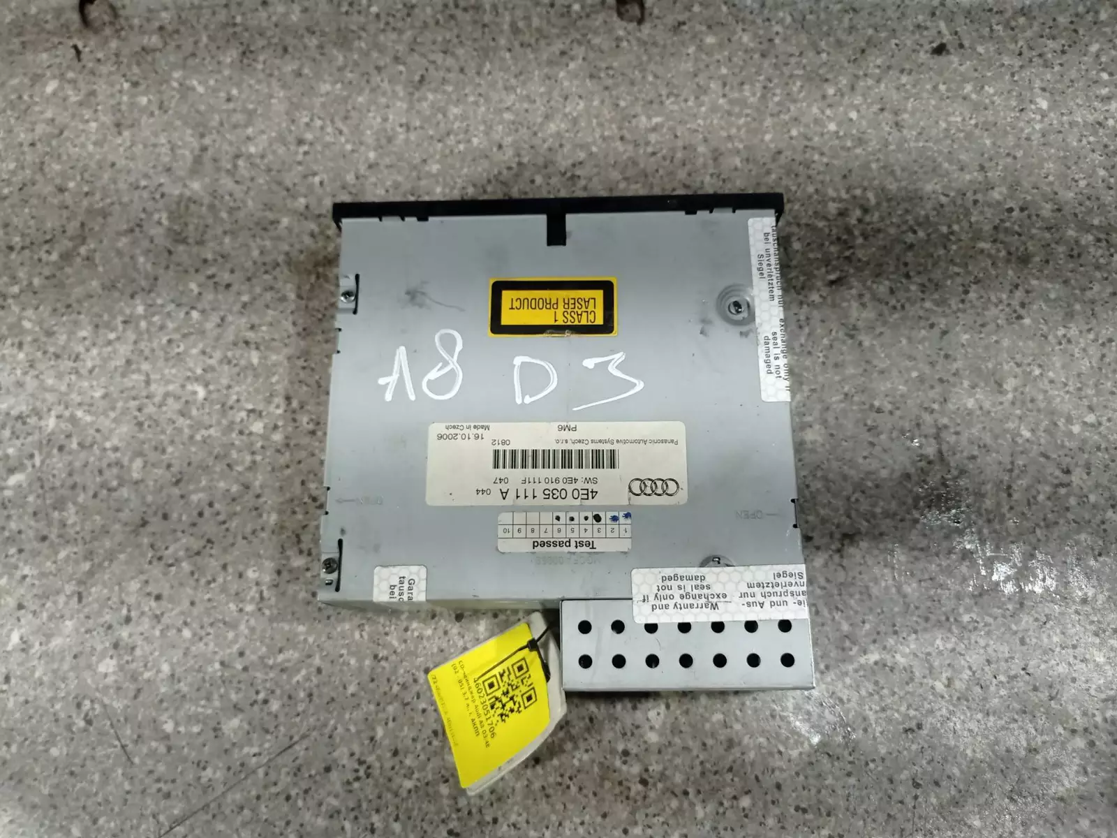 CD-чейнджер к Audi A8 2004