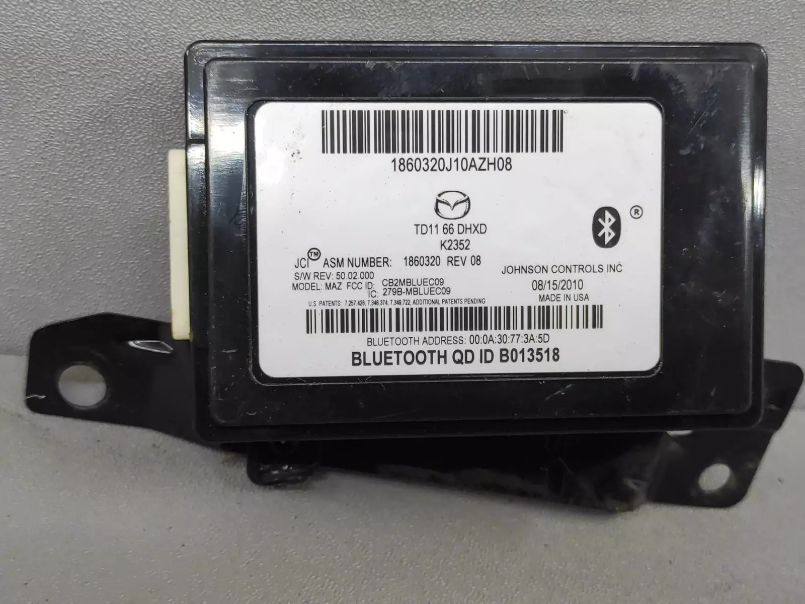 Блок Bluetooth к Mazda CX-9 2010