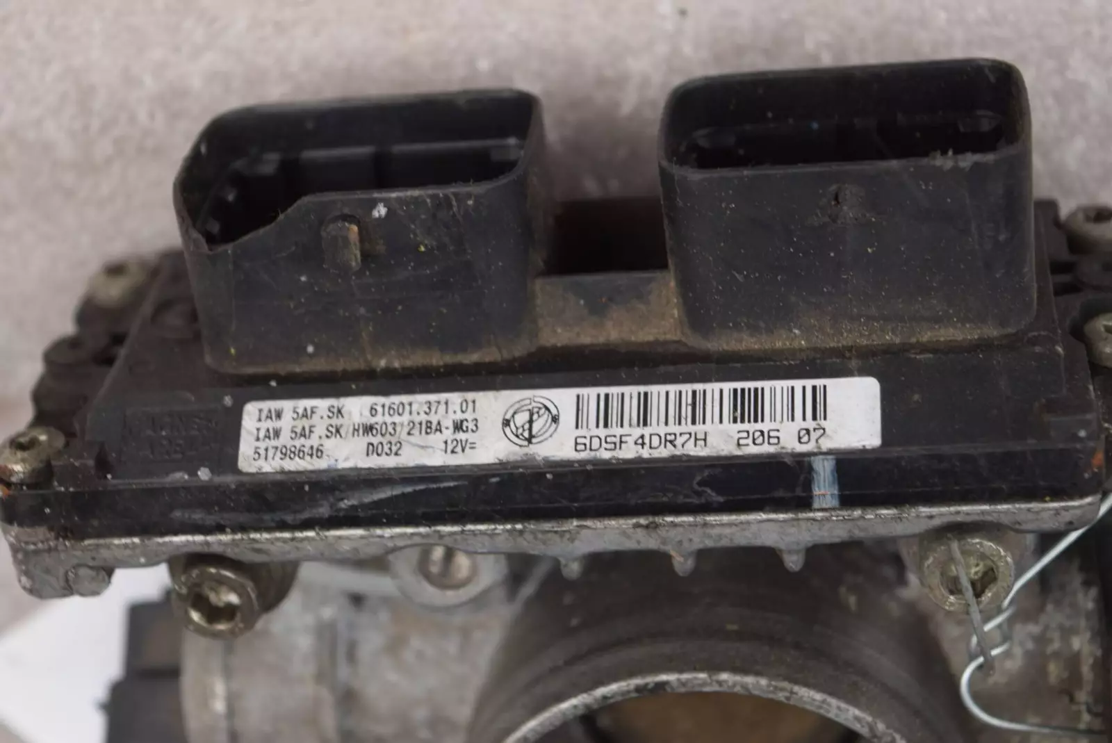 Блок управления двигателем к Fiat Panda 2007