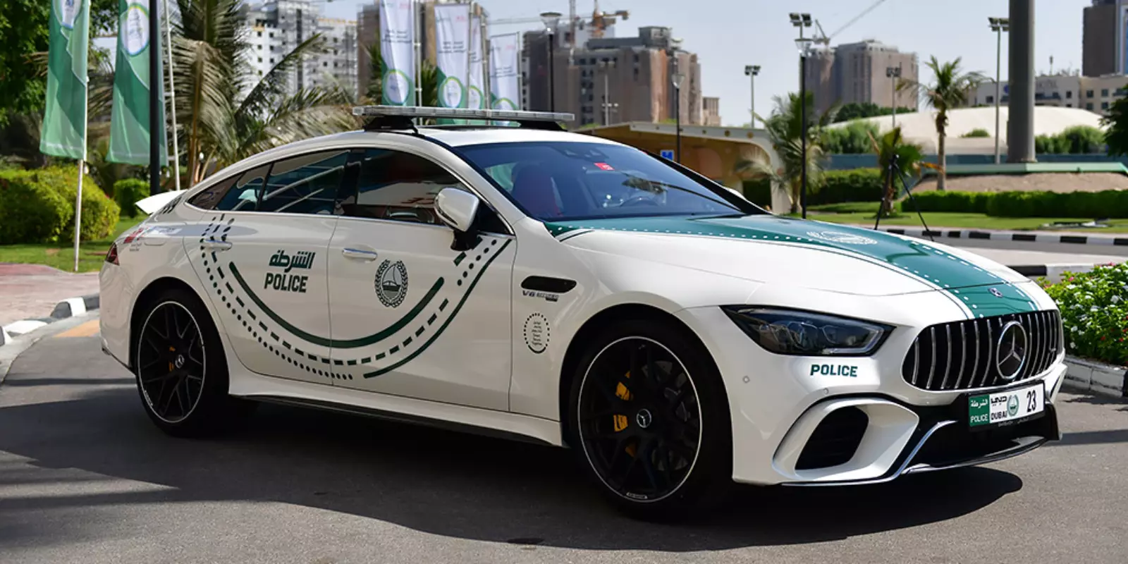 Топ-10 роскошных полицейских автомобилей Дубая