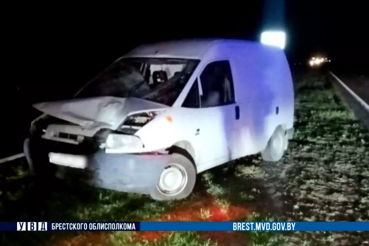 Автомобиль Fiat насмерть сбил велосипедиста на автодороге М1 в Кобринском районе