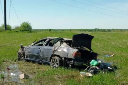 Автомобиль BMW опрокинулся в Толочинском районе – погибла пассажир