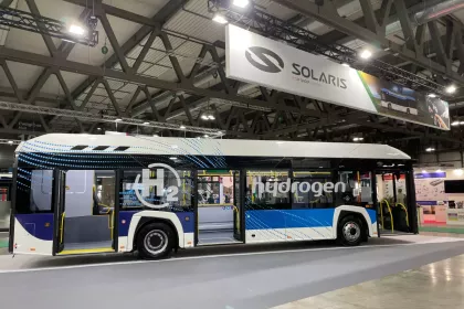 Компания Solaris выставила Urbino 12 Hydrogen на Next Mobility