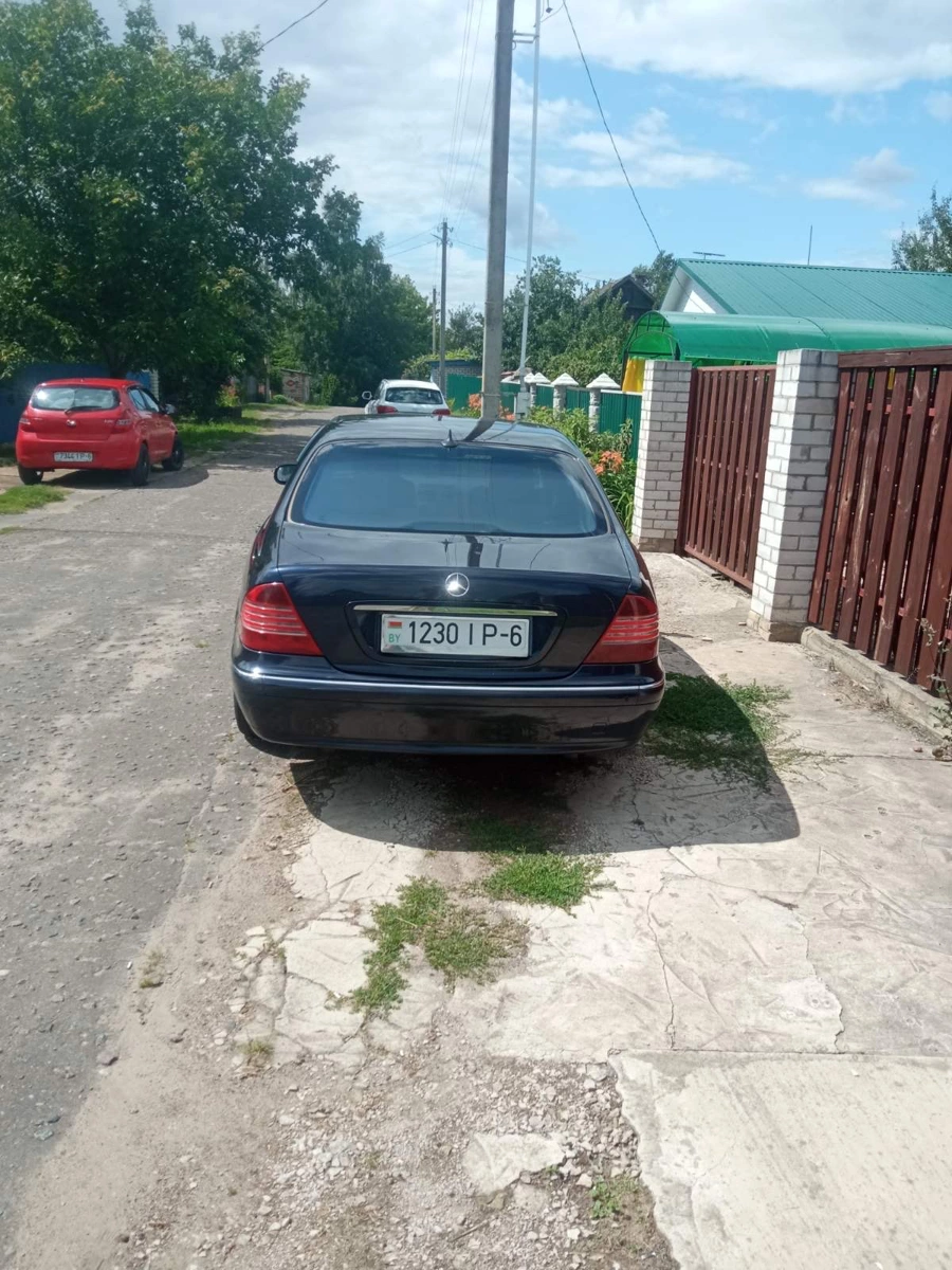 Mercedes-Benz S-klasse IV (W220) Рестайлинг, 2003