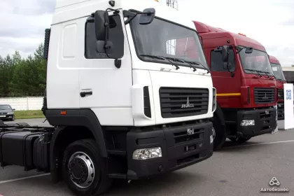 Продажи новых грузовиков МАЗ в России в апреле достигли максимума с начала года